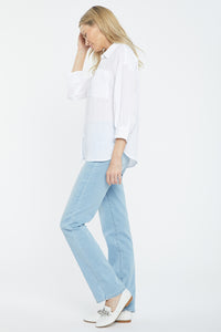 Zoey Blouse White | Optic White | Blouse | NYDJ