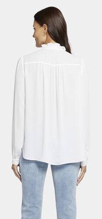 Hannah Blouse White | Optic White | Blouse | NYDJ