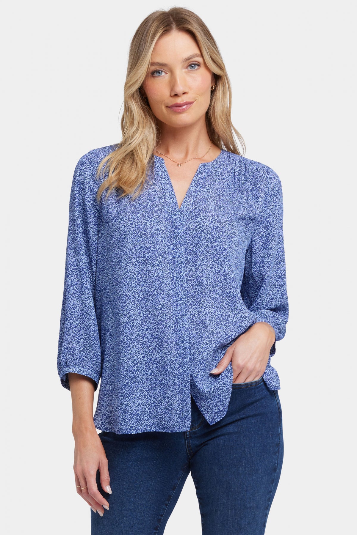 Pintuck Blouse | La Campana | Blouse | NYDJ