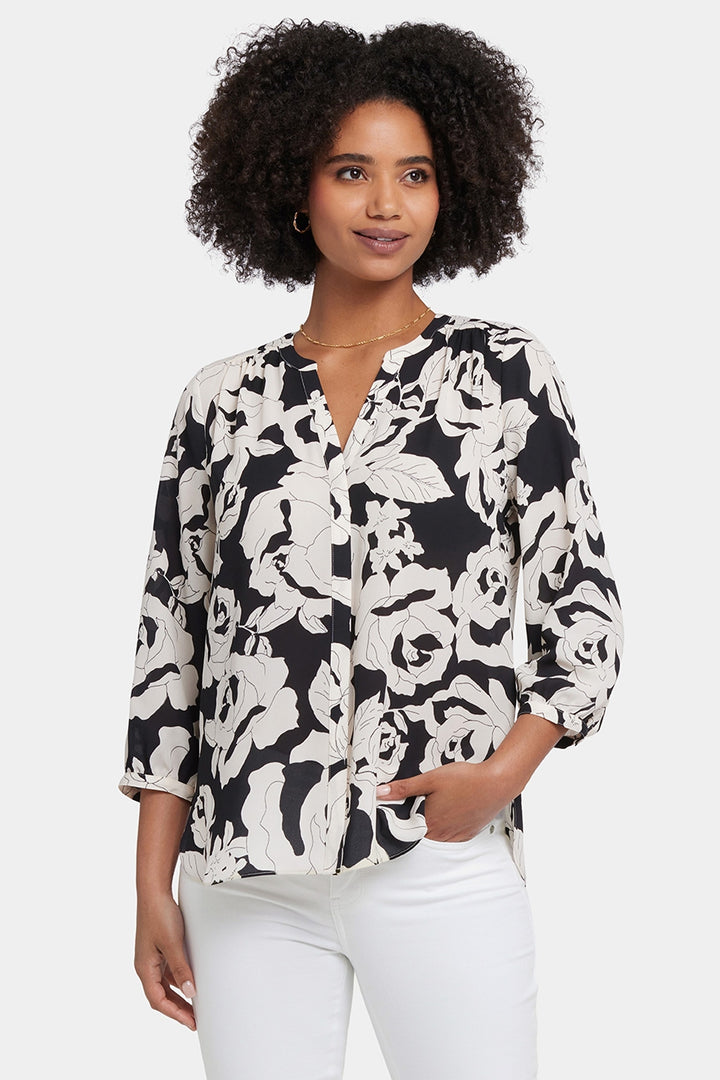 Pintuck Blouse | La Solana
