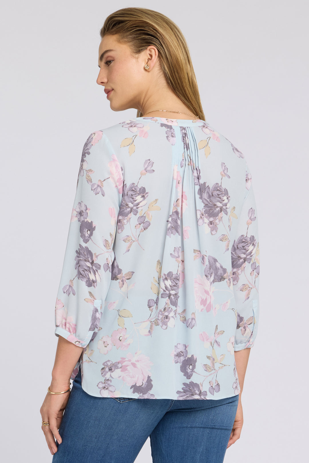 Pintuck Blouse | Graceful Blossom