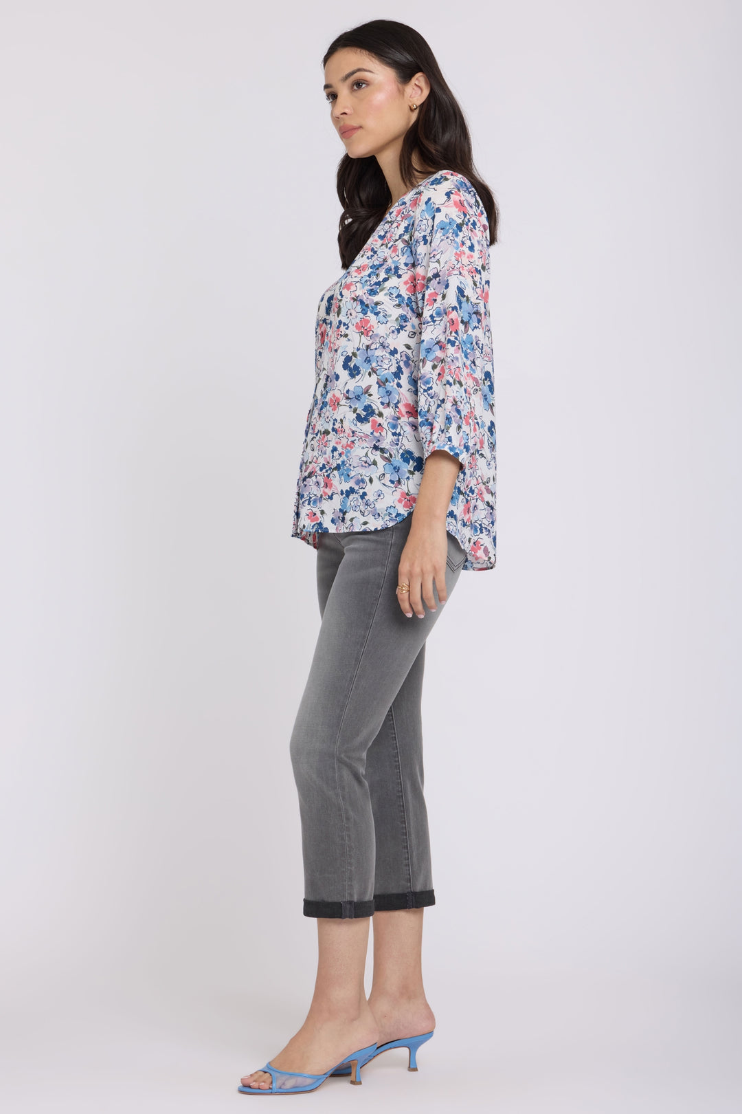 Pintuck Blouse | Desert Blooms