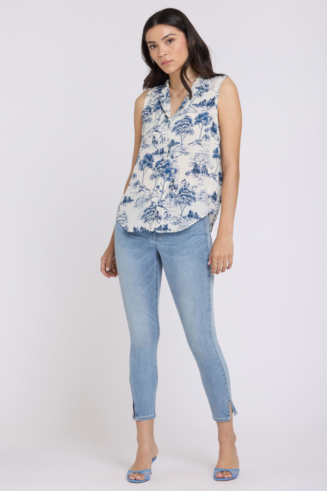 Gabrielle Mouwloze Blouse | Le Parc