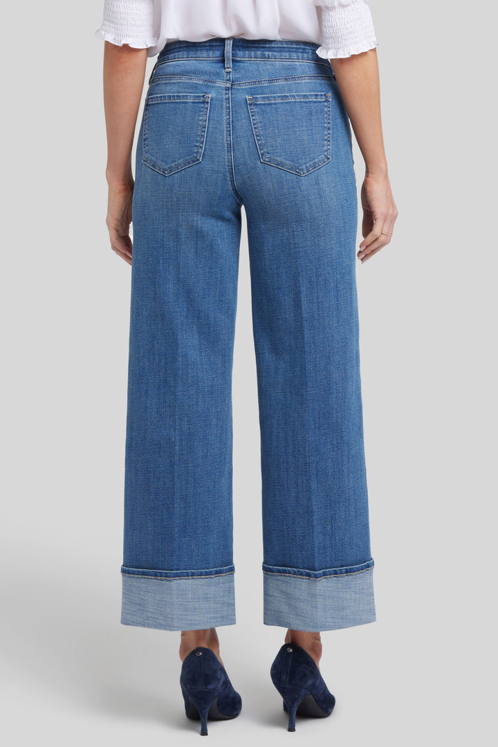 Teresa Wide Leg Jeans | Stillwater Lake | Denim | NYDJ