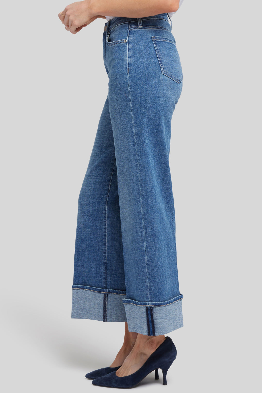 Teresa Wide Leg Jeans | Stillwater Lake | Denim | NYDJ