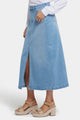 High Rise Long Skirt With Center Front Slit | Canary Beach | Skirt | NYDJ