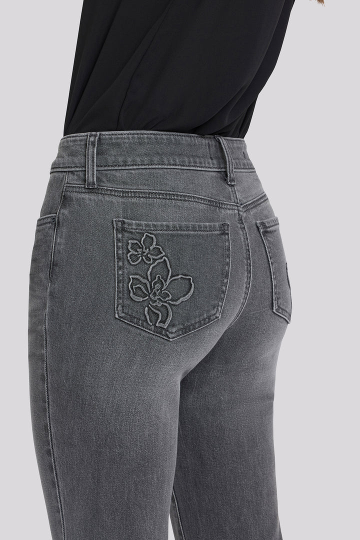 Marilyn Straight Ankle Jeans | Dusty Ash | Denim | NYDJ