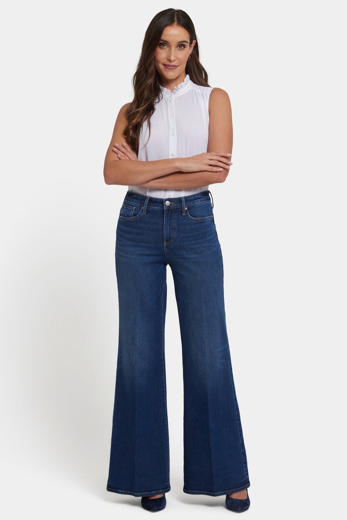 Mia Palazzo Jeans | Vintage Lapis
