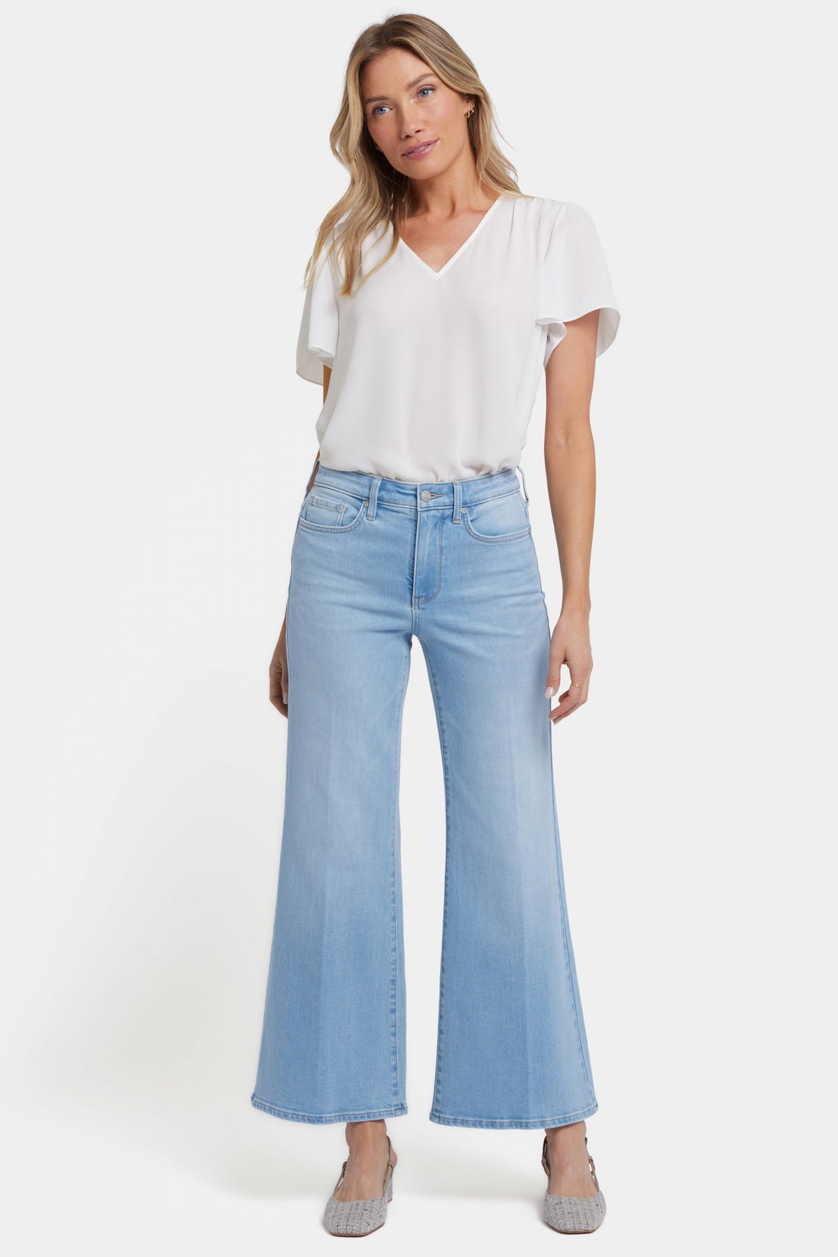 Mia Palazzo Ankle Jeans With High Rise | Canary Beach | Pants | NYDJ