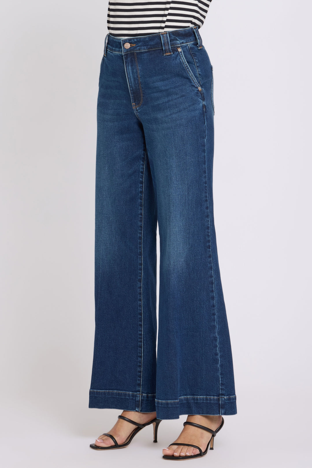Mia Palazzo Jeans With High Rise | Sunset Villa | Denim | NYDJ