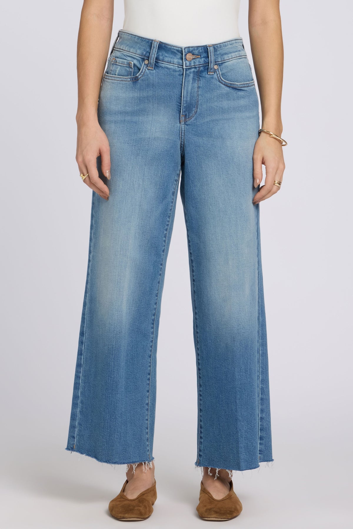 Teresa Wide Leg Ankle Jeans | Port Sea