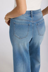 Teresa Wide Leg Ankle Jeans | Port Sea