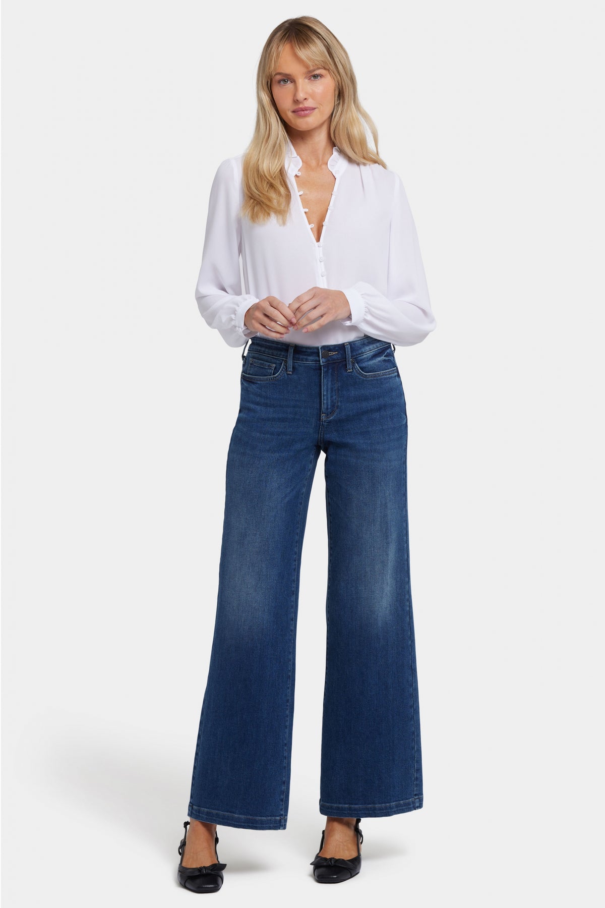 Teresa Wide Leg Jeans | Rio Rapids | Pants | NYDJ