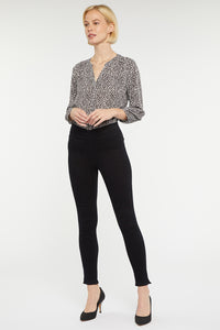 Pull-On Skinny Ankle Black SpanSpring™ Denim | Black | Denim | NYDJ