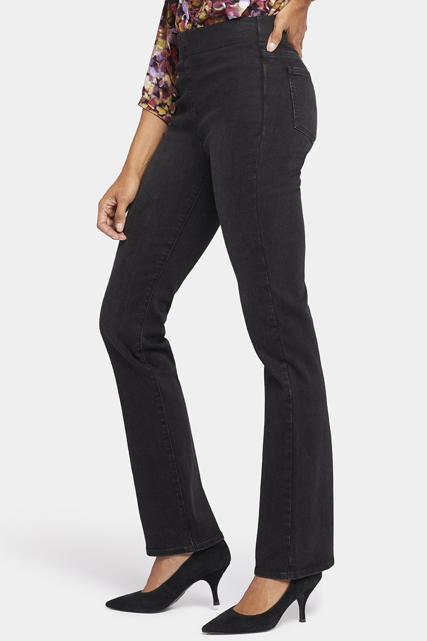 Marilyn Straight Pull-On Jeans Dark Grey SpanSpring™ Denim | Legend | Denim | NYDJ