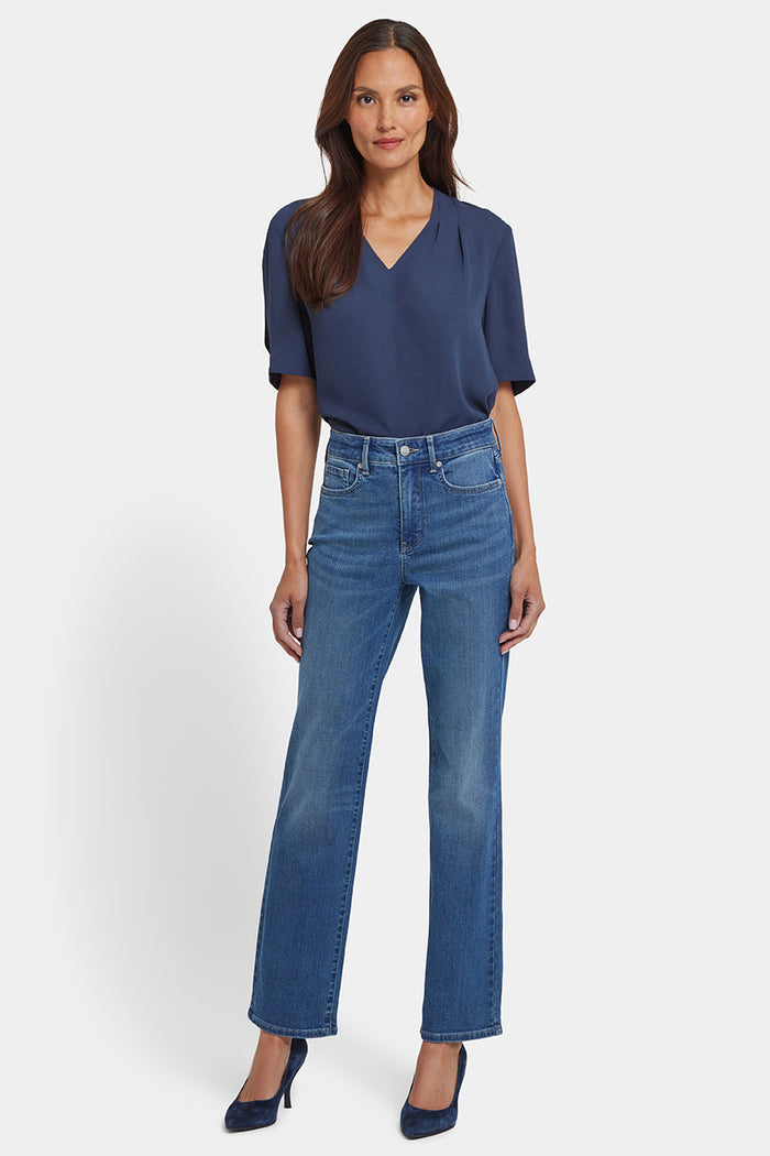 High Rise Marilyn Straight | Lake Notre-Dame | Denim | NYDJ