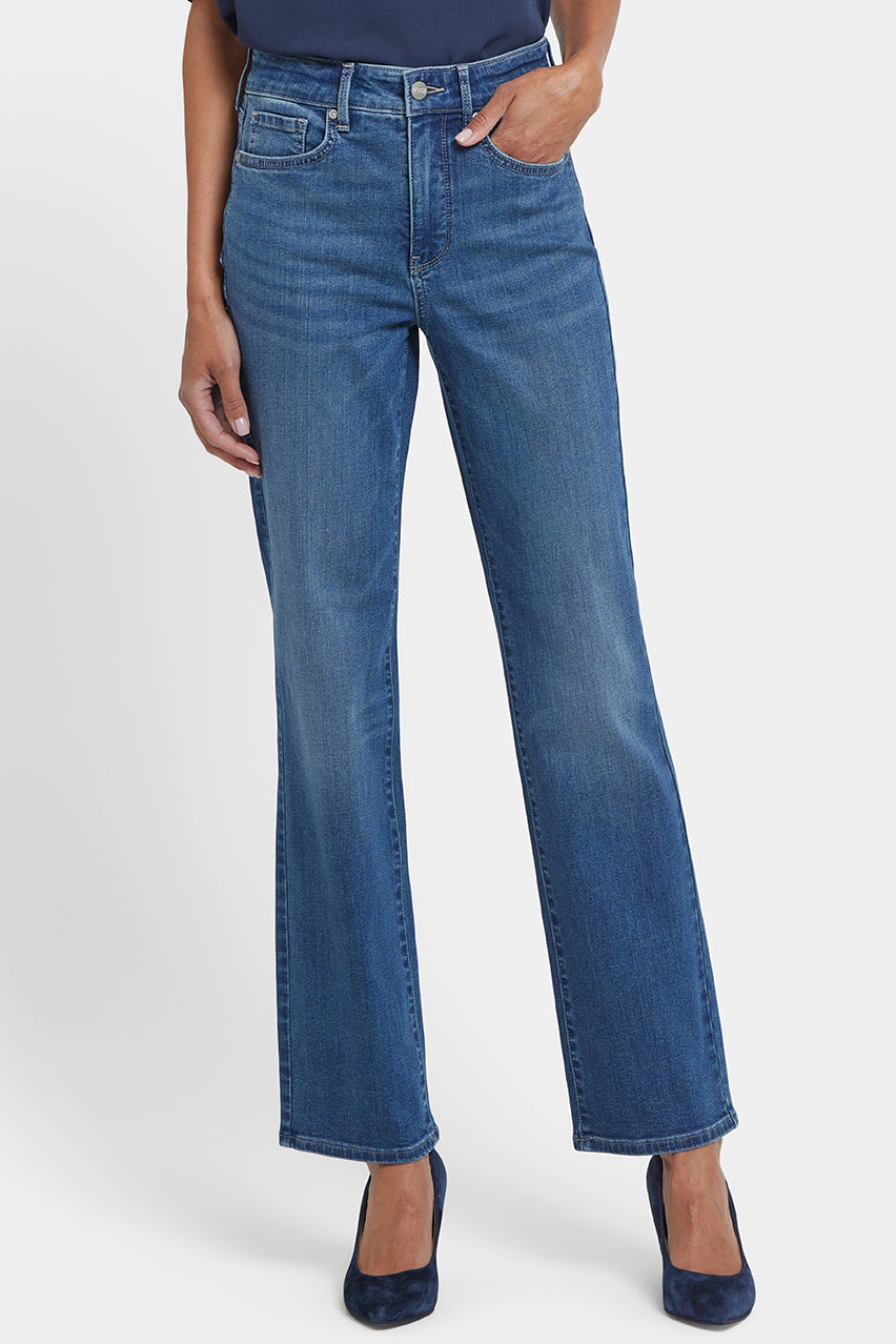 High Rise Marilyn Straight | Lake Notre-Dame | Denim | NYDJ