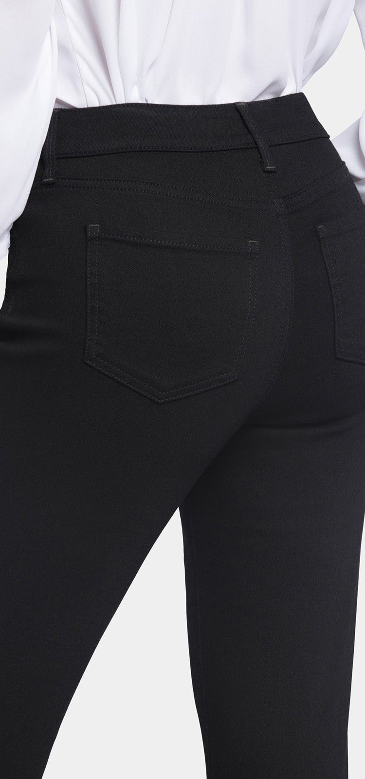 Ellison Straight Jeans With High Rise | Black | Pants | NYDJ