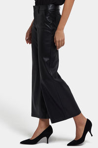 Wide Leg Trouser | Black | Trouser | NYDJ