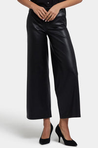 Wide Leg Trouser | Black | Trouser | NYDJ