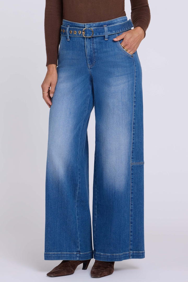 Gracie Wide Leg Jeans | Agave