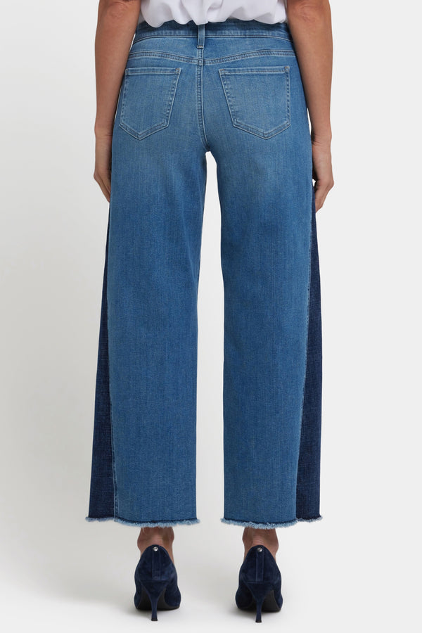 Teresa Wide Leg Ankle | Avenue Blue | Denim | NYDJ