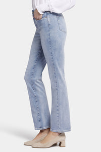 Ellison High Rise Straight Light Blue Premium Denim | Haley | Pants | NYDJ