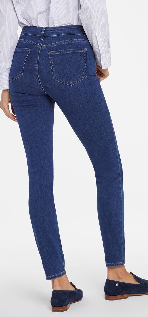 Ami Skinny Jeans Medium Blue Premium Denim (Tall) | Quinn | Denim | NYDJ