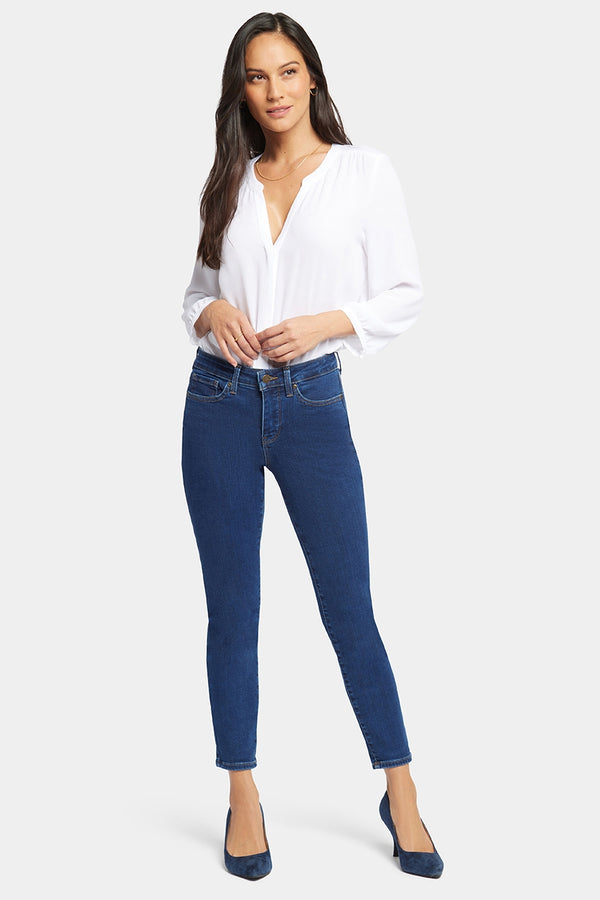 Alina Ankle Medium Blue Premium Denim | Quinn | Denim | NYDJ