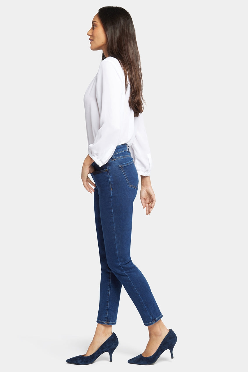 Alina Ankle Medium Blue Premium Denim | Quinn | Denim | NYDJ