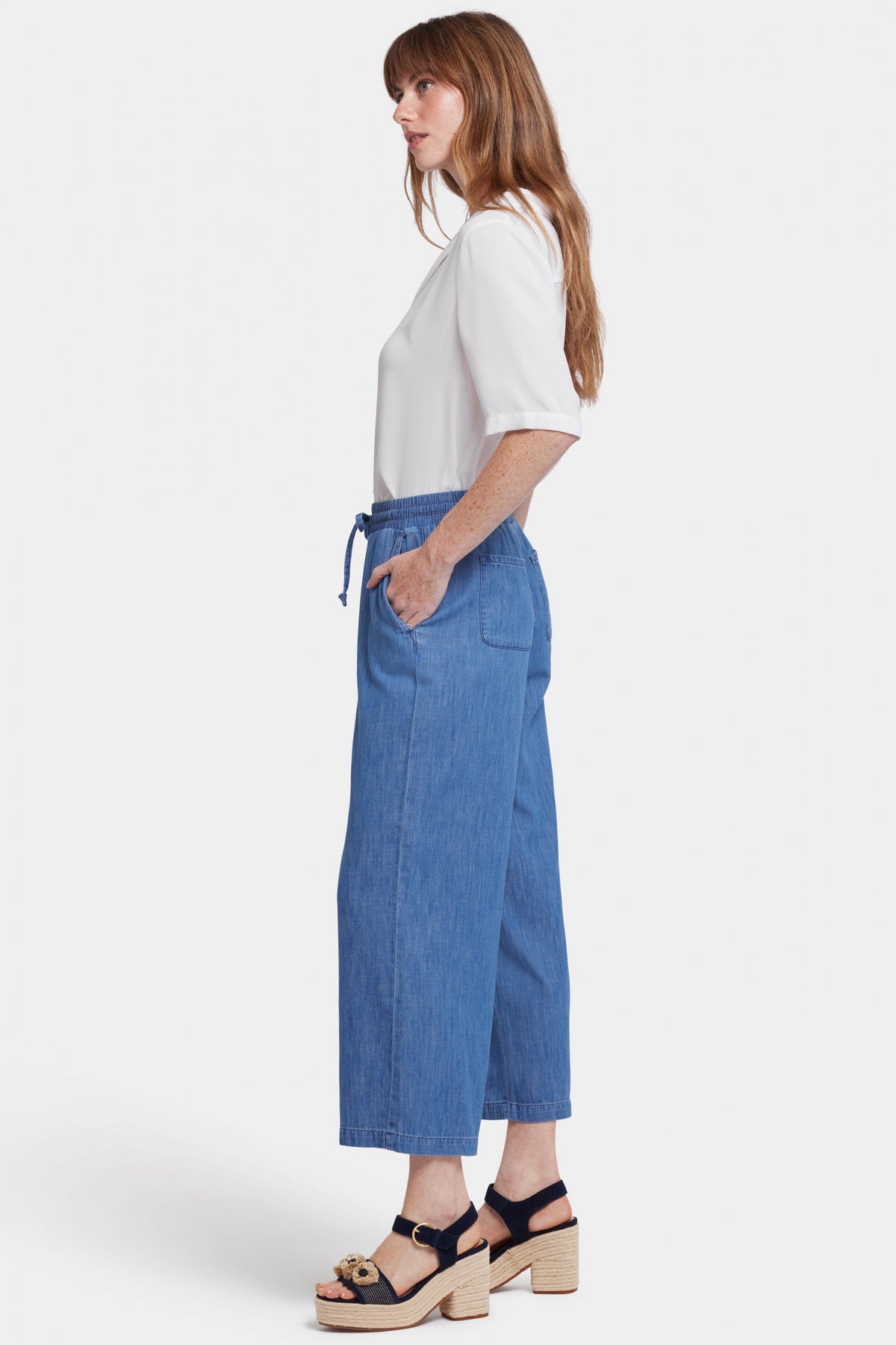 Jayne Pull-On Wide Leg Ankle Pants | Everly | Pants | NYDJ