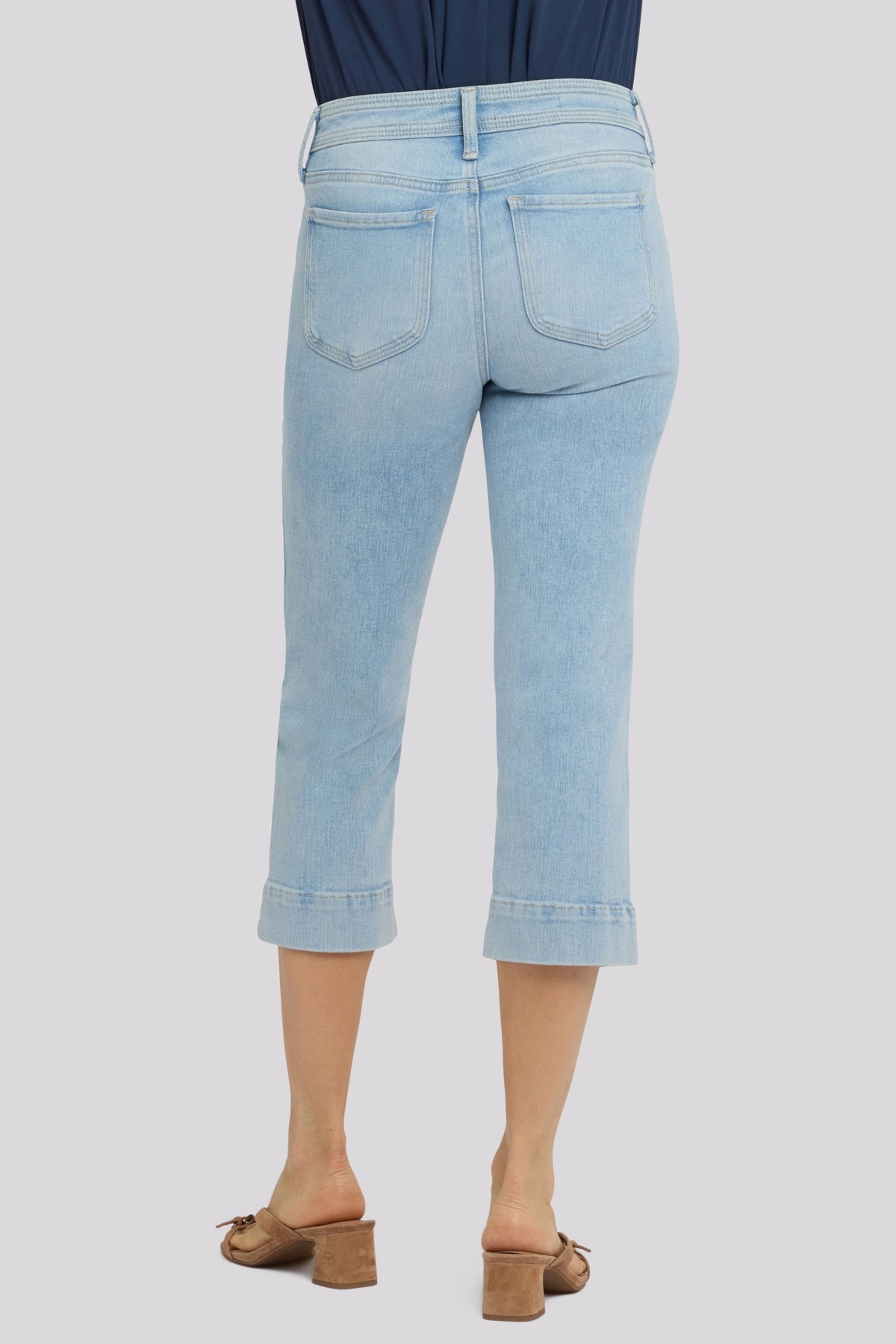 Marilyn Straight Crop Jeans In Re-New Denim | Keys View | Denim | NYDJ