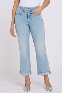 Bailey Relaxed Straight Crop Jeans in Re-New Denim | Breezy Palms