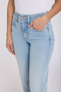 Bailey Relaxed Straight Crop Jeans in Re-New Denim | Breezy Palms