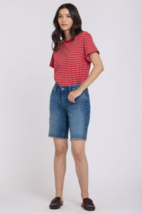 Boyfriend Denim Shorts In Re-New Denim | Keys View | Denim | NYDJ