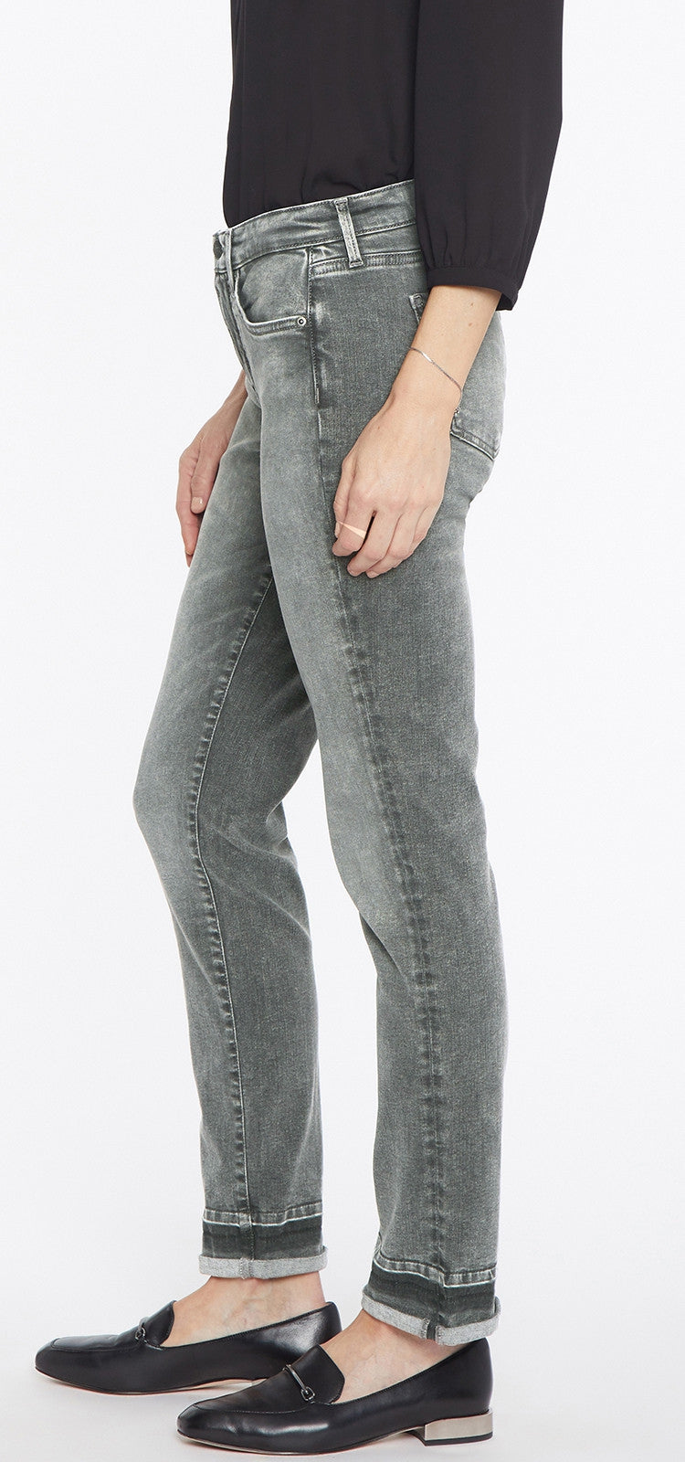 Margot Girlfriend Jeans Grey Premium Denim | Nobelle | Denim | NYDJ