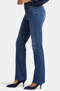 Marilyn Straight Jeans Medium Blue Waist-Match™ Denim | Moonlight | Pants | NYDJ