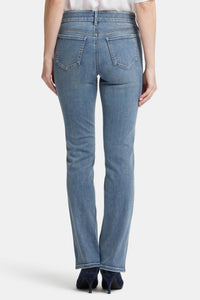 Marilyn Straight Jeans Medium Blue Waist-Match™ Denim | Indigo Stream | Pants | NYDJ