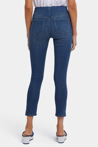 Ami Skinny Ankle Pull-On Jeans In Soft-Contour Denim™ With Side Slits | Rio Rapids | Pants | NYDJ