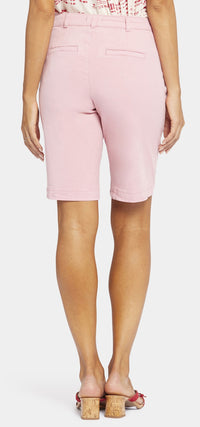 Bermuda Short Pink Stretch Twill | Aphrodite | Shorts | NYDJ