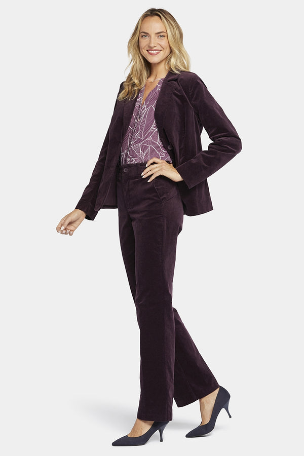 Classic Blazer Purple | Eggplant | Blazer | NYDJ