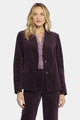 Classic Blazer Purple | Eggplant | Blazer | NYDJ