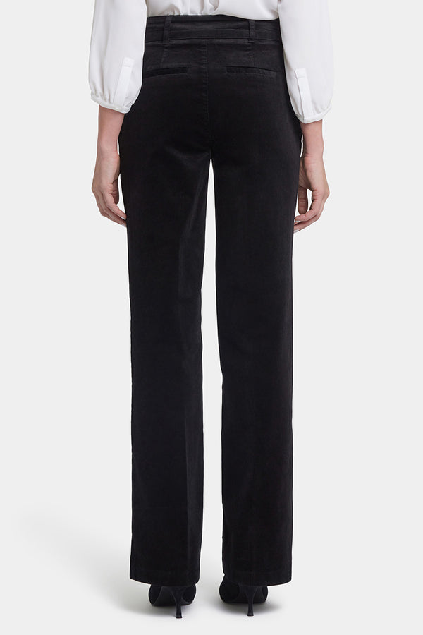 Straight Leg Trouser Black | Black | Pants | NYDJ