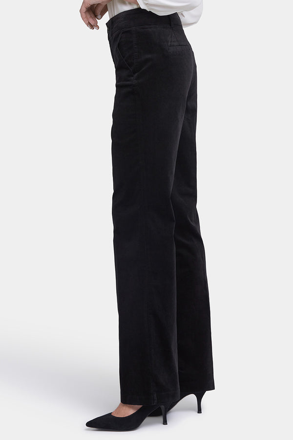 Straight Leg Trouser Black | Black | Pants | NYDJ