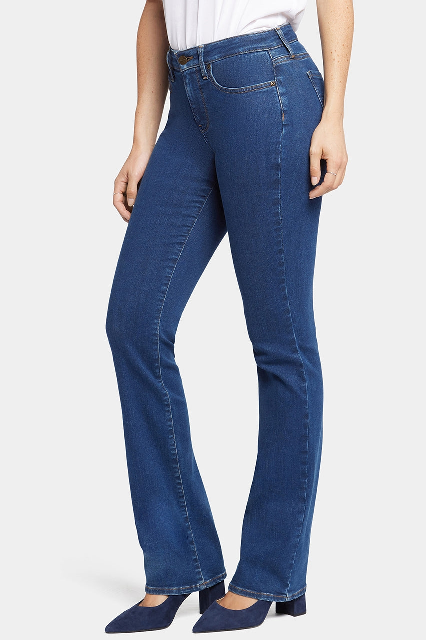 Barbara Bootcut Jeans Medium Blue Premium Denim (Petite) | Quinn | Denim | NYDJ