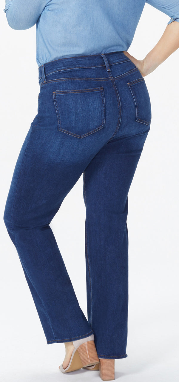 Barbara Bootcut Medium Blue Premium Denim (Plus) | Quinn | Denim | NYDJ