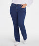 Barbara Bootcut Medium Blue Premium Denim (Plus) | Quinn | Denim | NYDJ