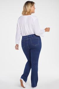 Barbara Bootcut Medium Blue Premium Denim (Plus) | Quinn | Denim | NYDJ