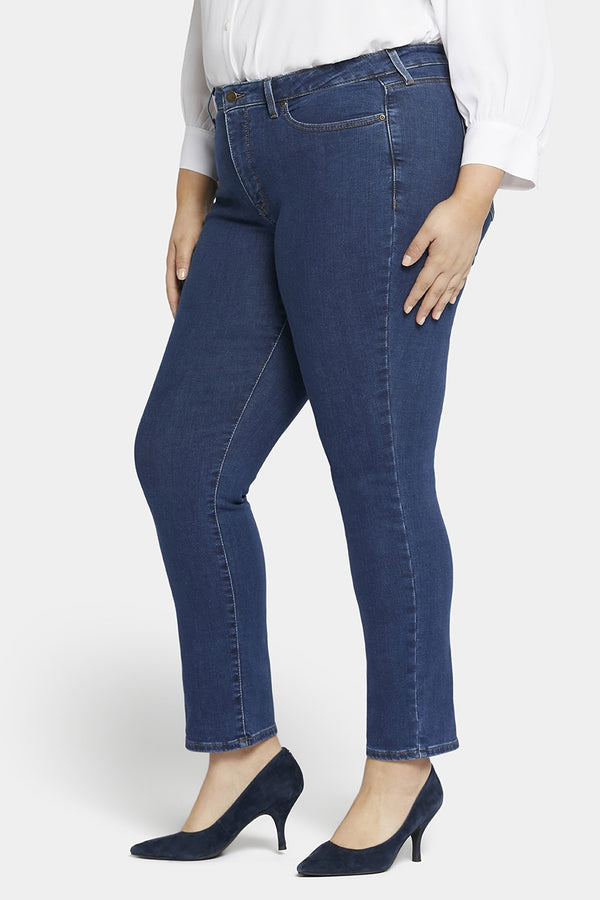 Sheri Slim Jeans Medium Blue Premium Denim (Plus) | Quinn | Denim | NYDJ