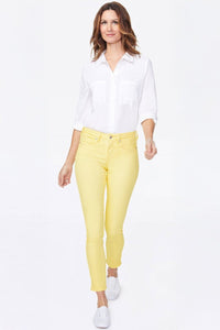 Alina Skinny in yellow Premium Denim | Sunshine | Denim | NYDJ